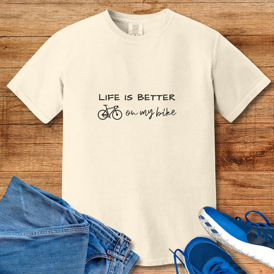 Better On Bike CC tee