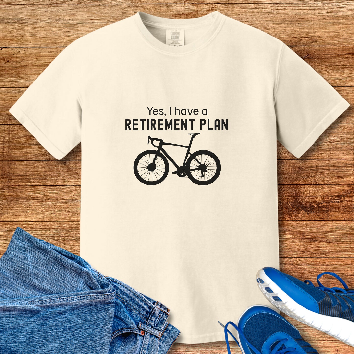 Yes - Retirement Road CC tee