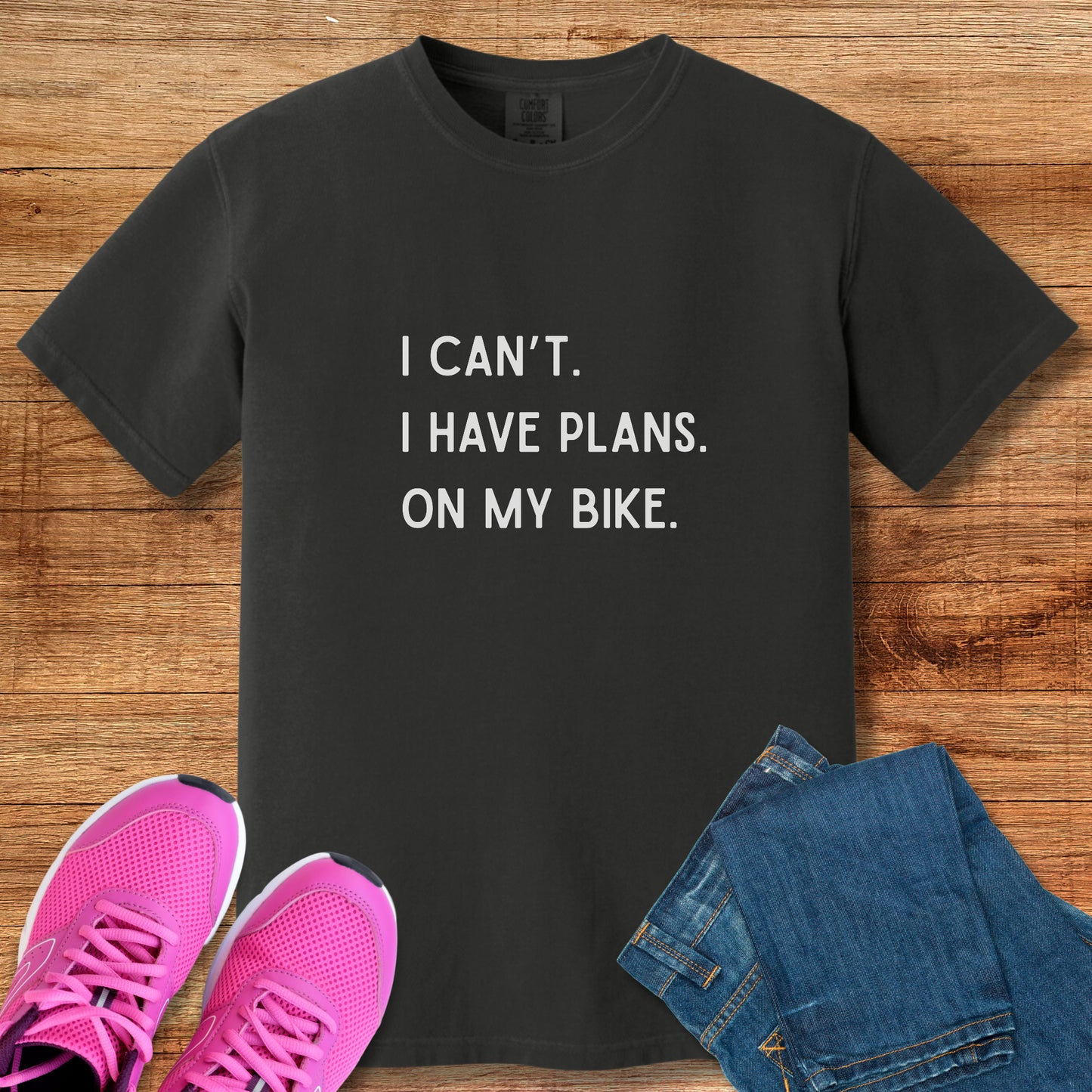 Plans on Bike CC tee