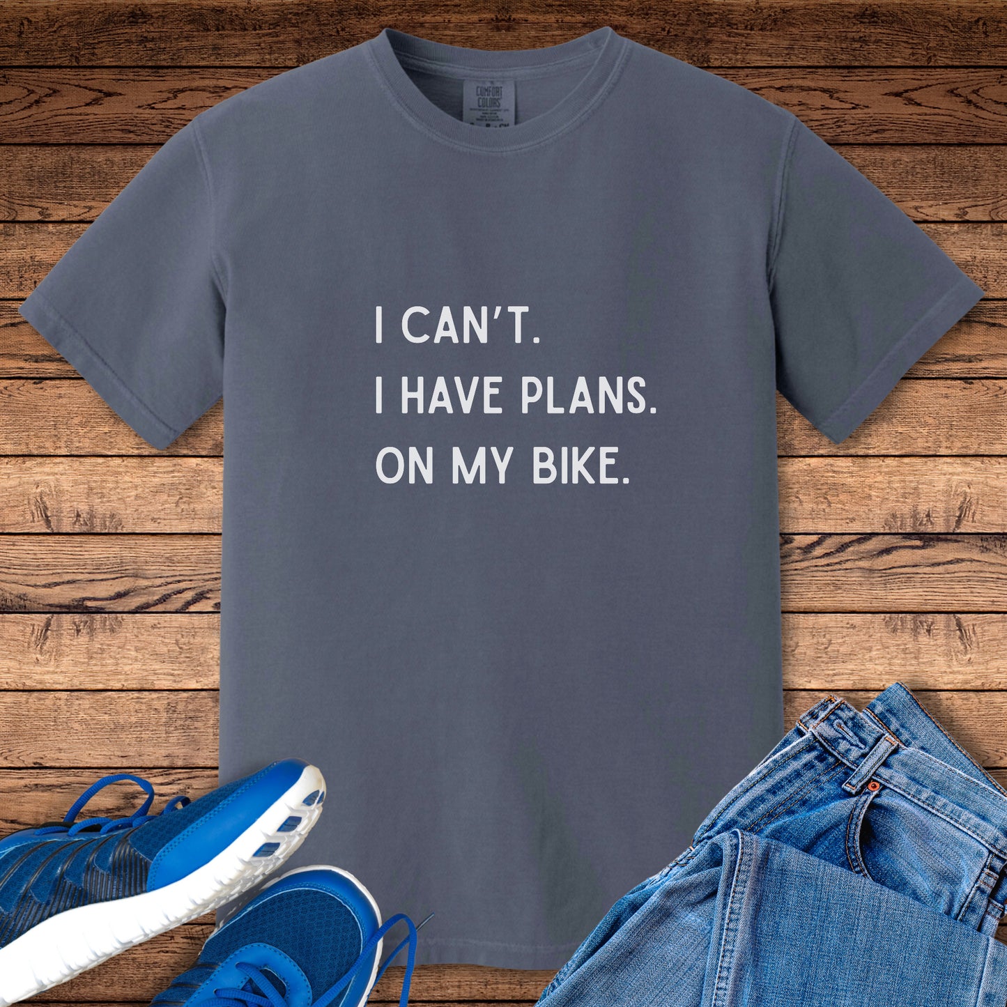 Plans on Bike CC tee