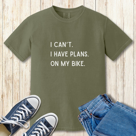 Plans on Bike CC tee