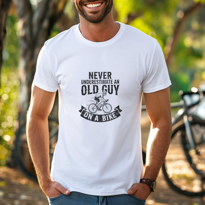 Old Guy On A Bike Tee