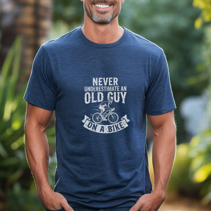 Old Guy On A Bike Tee