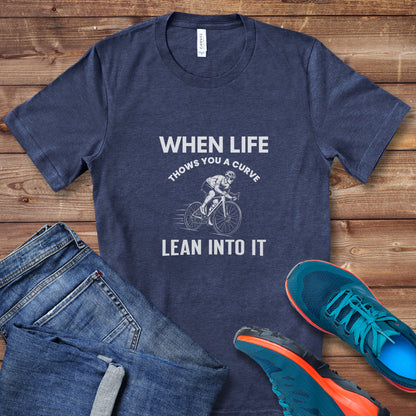 Lean Into It Male Tee