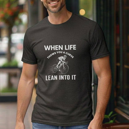 Lean Into It Male Tee