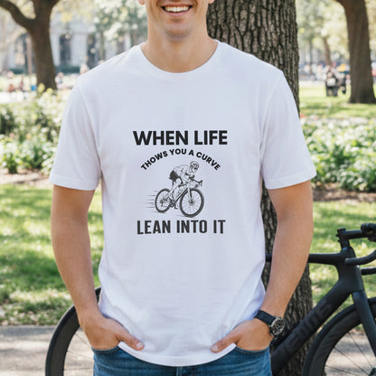 Lean Into It Male Tee