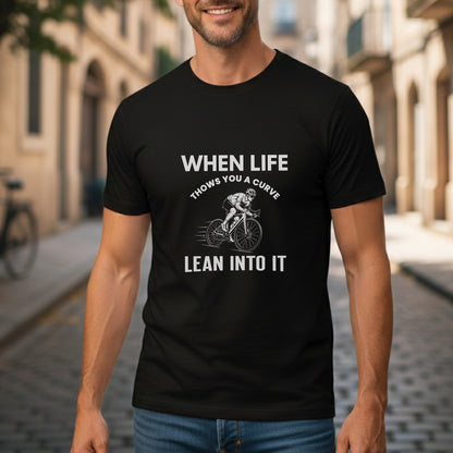 Lean Into It Male Tee