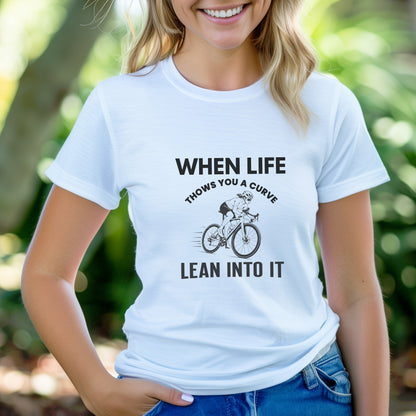 Lean Into It Female Tee
