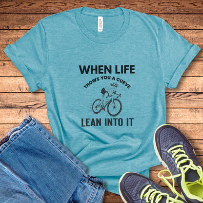 Lean Into It Female Tee