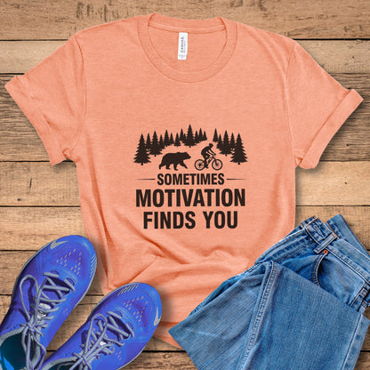Motivation Finds You Tee