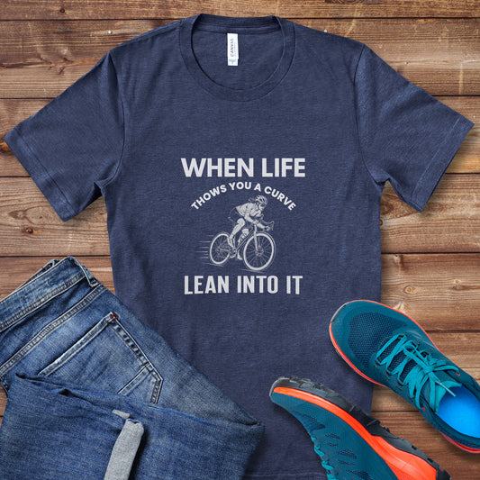 Lean Into It Female Tee