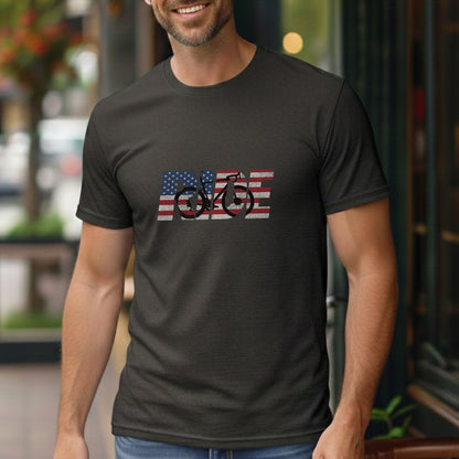 RIDE US Flag Roadie Tee