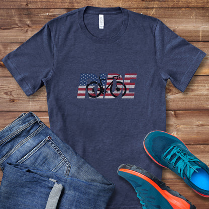 RIDE US Flag Roadie Tee
