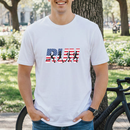 RUN US Flag Tee