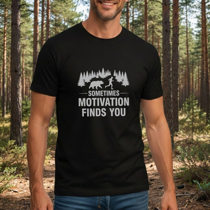 Motivation Finds You Run Tee