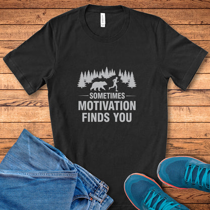 Motivation Finds You Run Tee