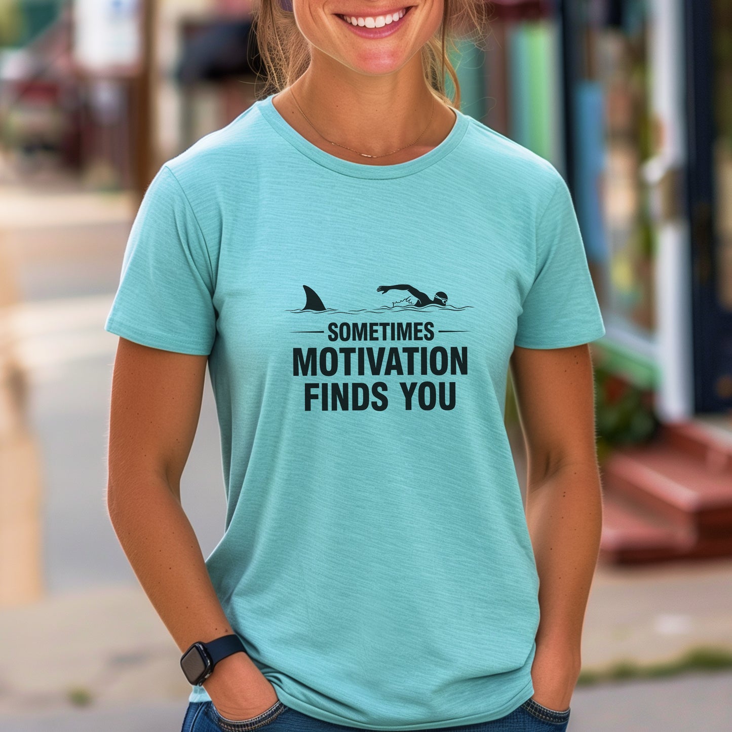 Motivation Swim Tee
