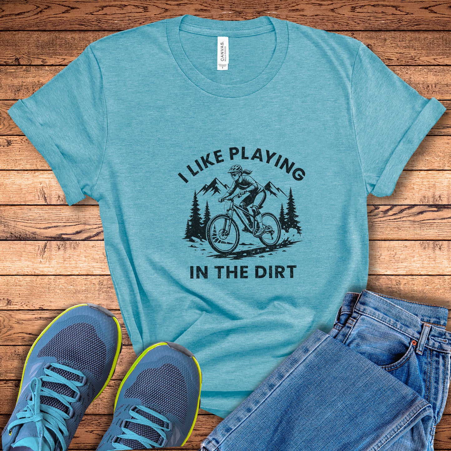 Play In Dirt Female Tee