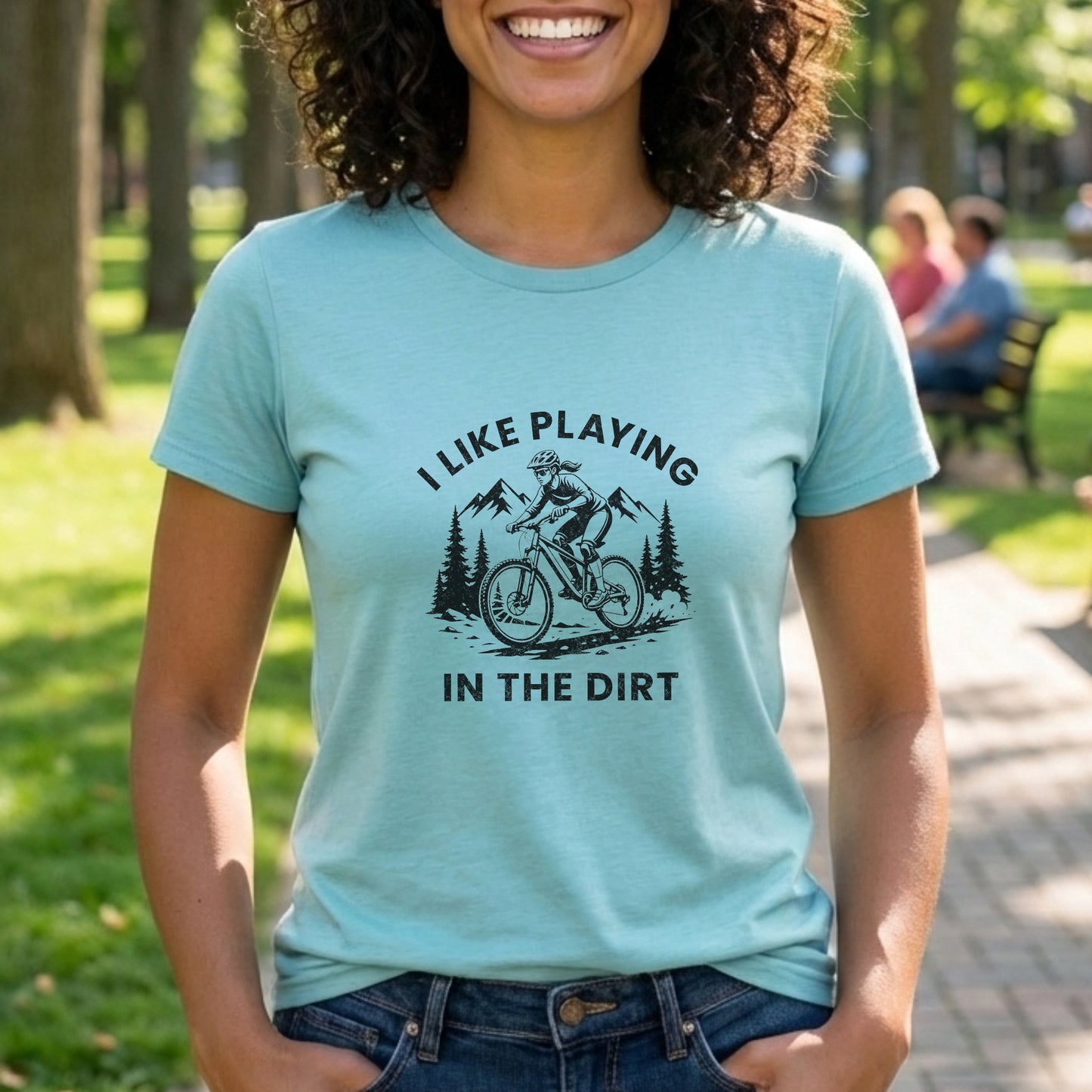 Play In Dirt Female Tee