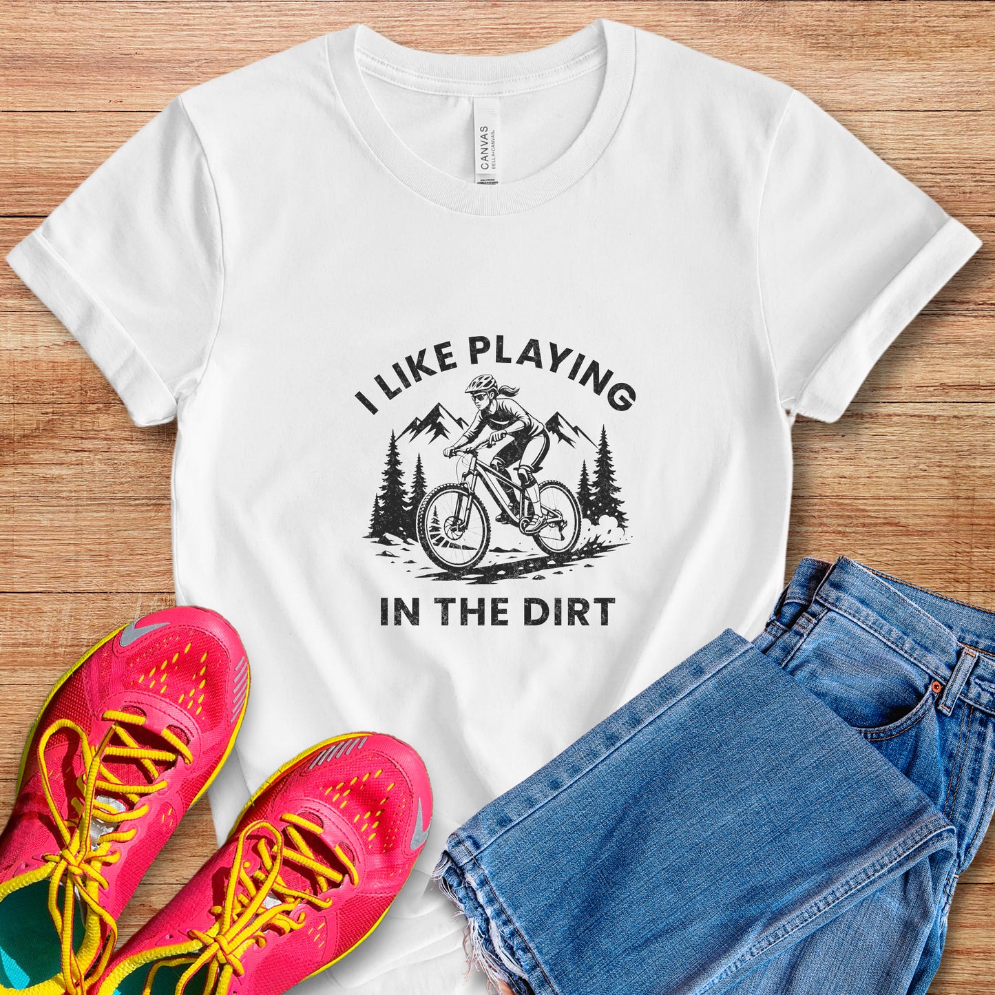 Play In Dirt Female Tee