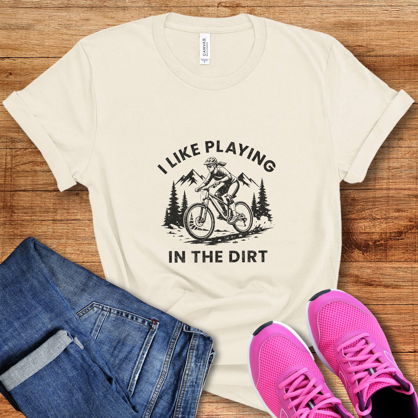 Play In Dirt Female Tee