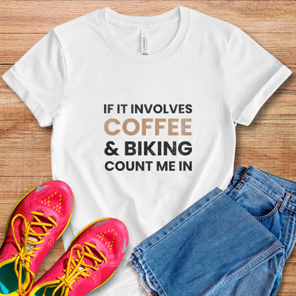 Involves Coffee & Biking Tee