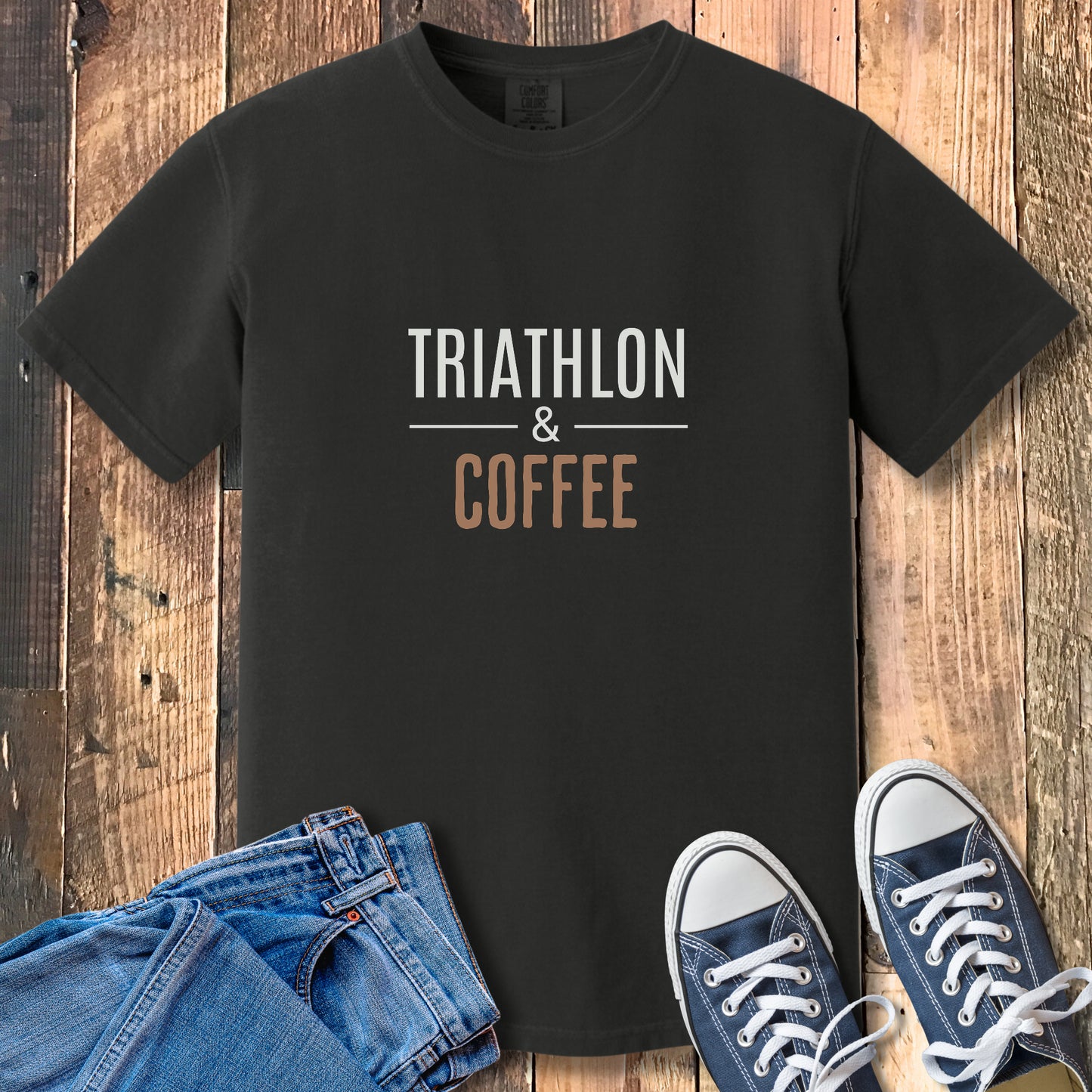 TRI & Coffee CC tee