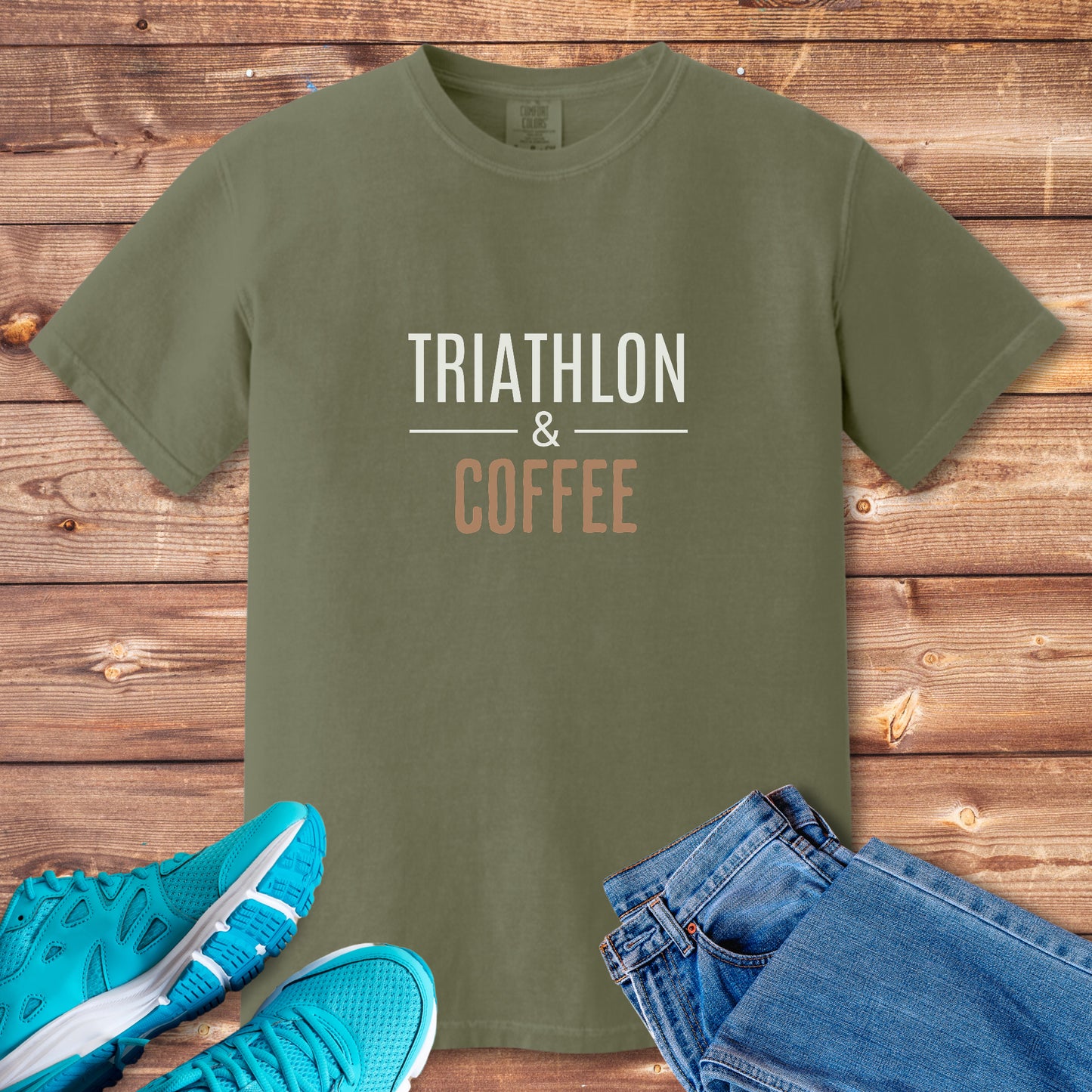 TRI & Coffee CC tee