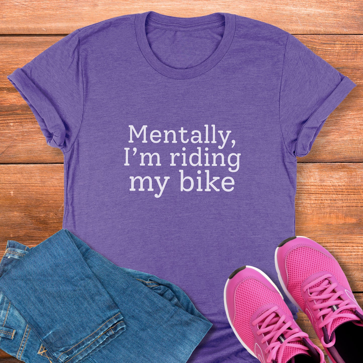 Mentally, Riding Tee