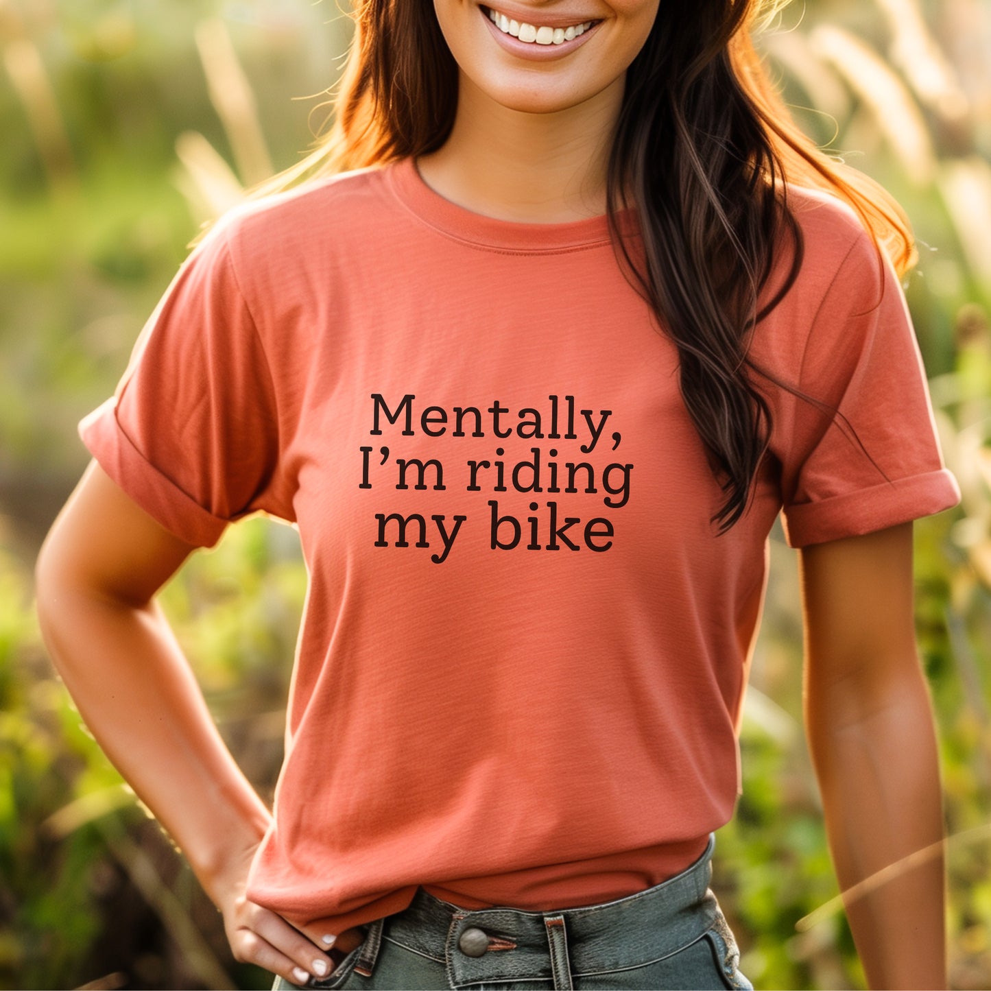 Mentally, Riding Tee