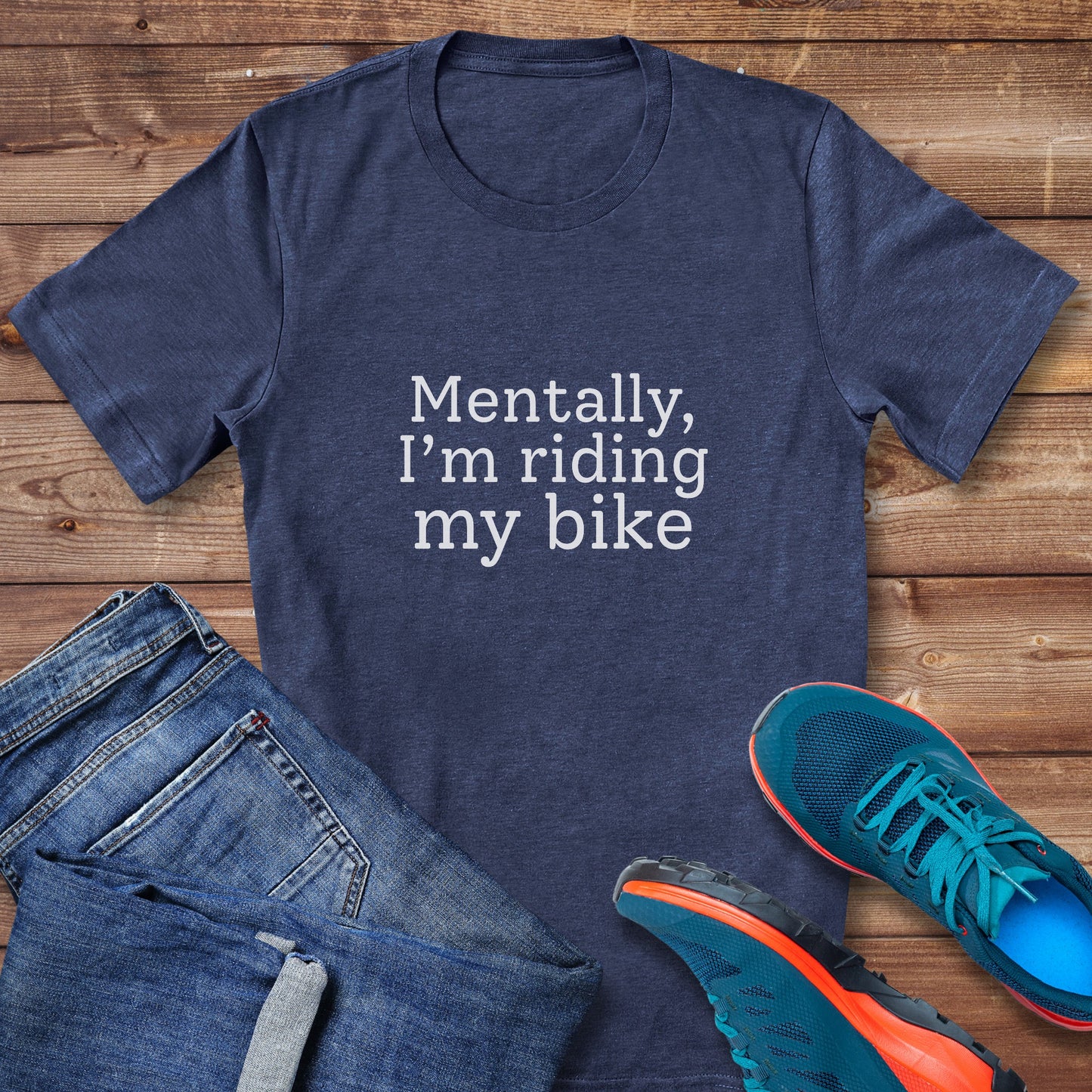Mentally, Riding Tee
