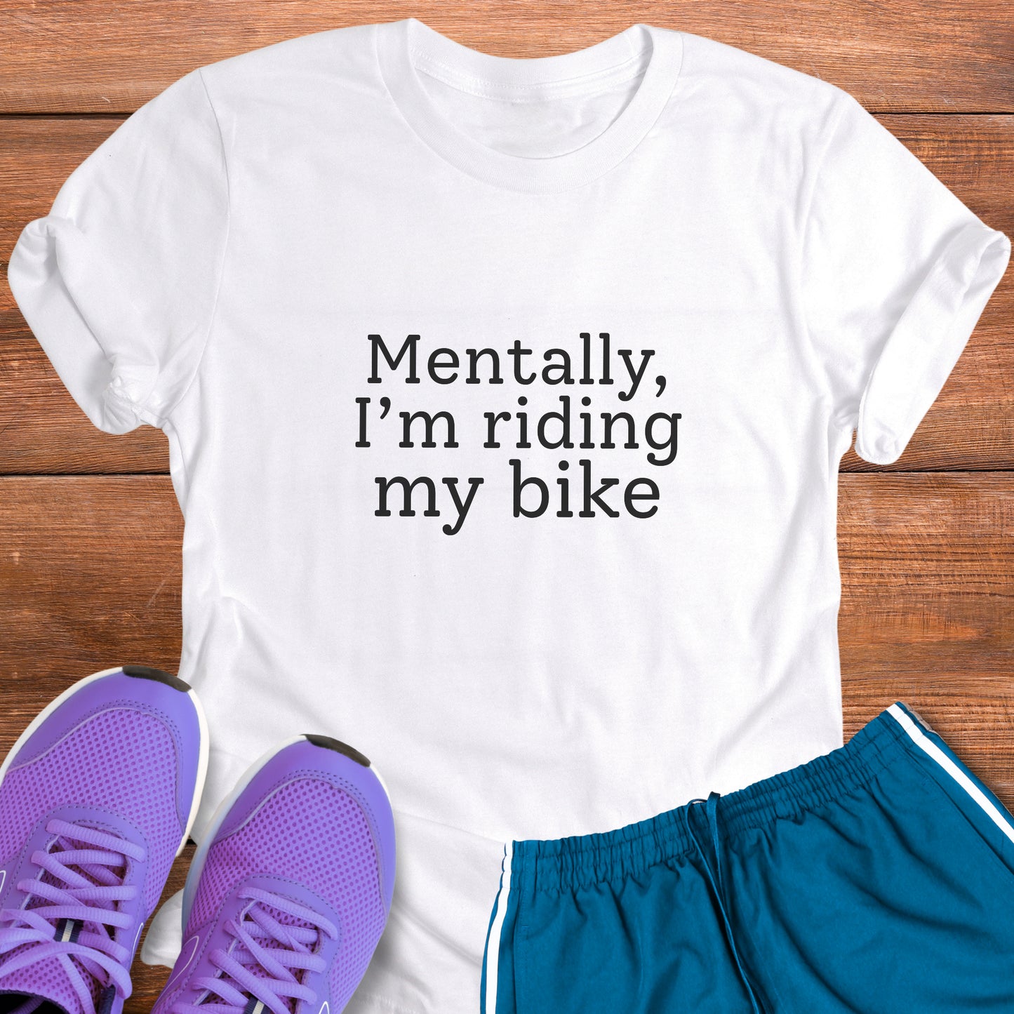 Mentally, Riding Tee