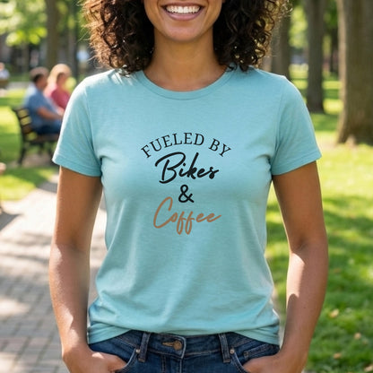 Fueled By Bikes & Coffee Tee