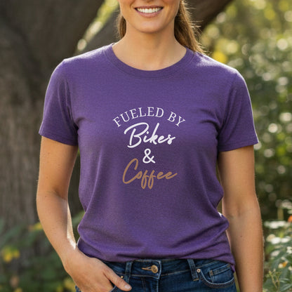 Fueled By Bikes & Coffee Tee