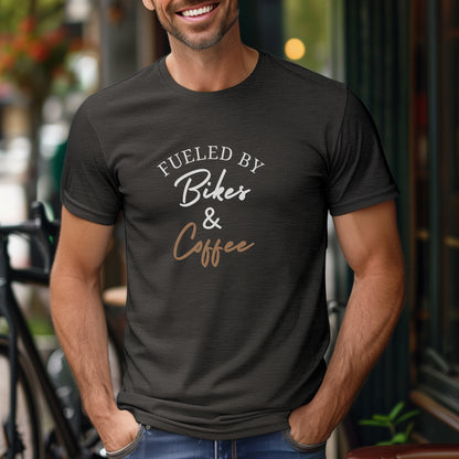 Fueled By Bikes & Coffee Tee
