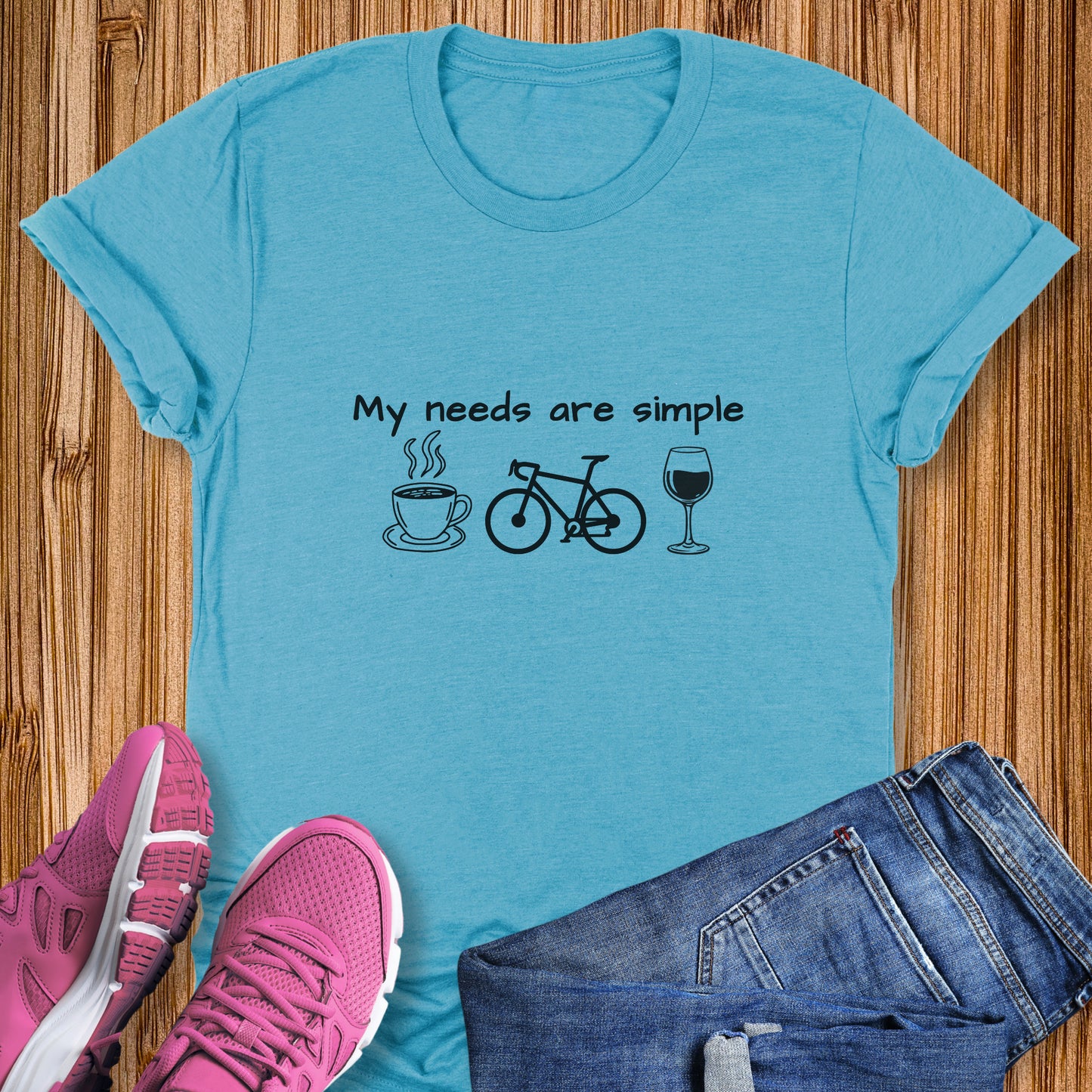 Needs Simple Wine Tee