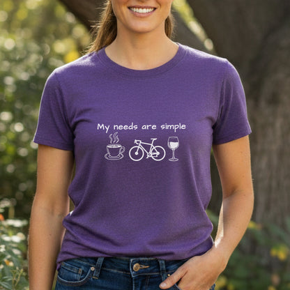 Needs Simple Wine Tee