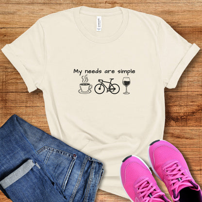Needs Simple Wine Tee