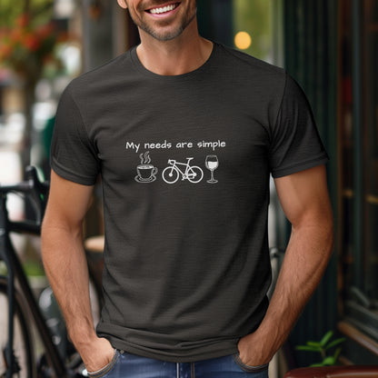 Needs Simple Wine Tee