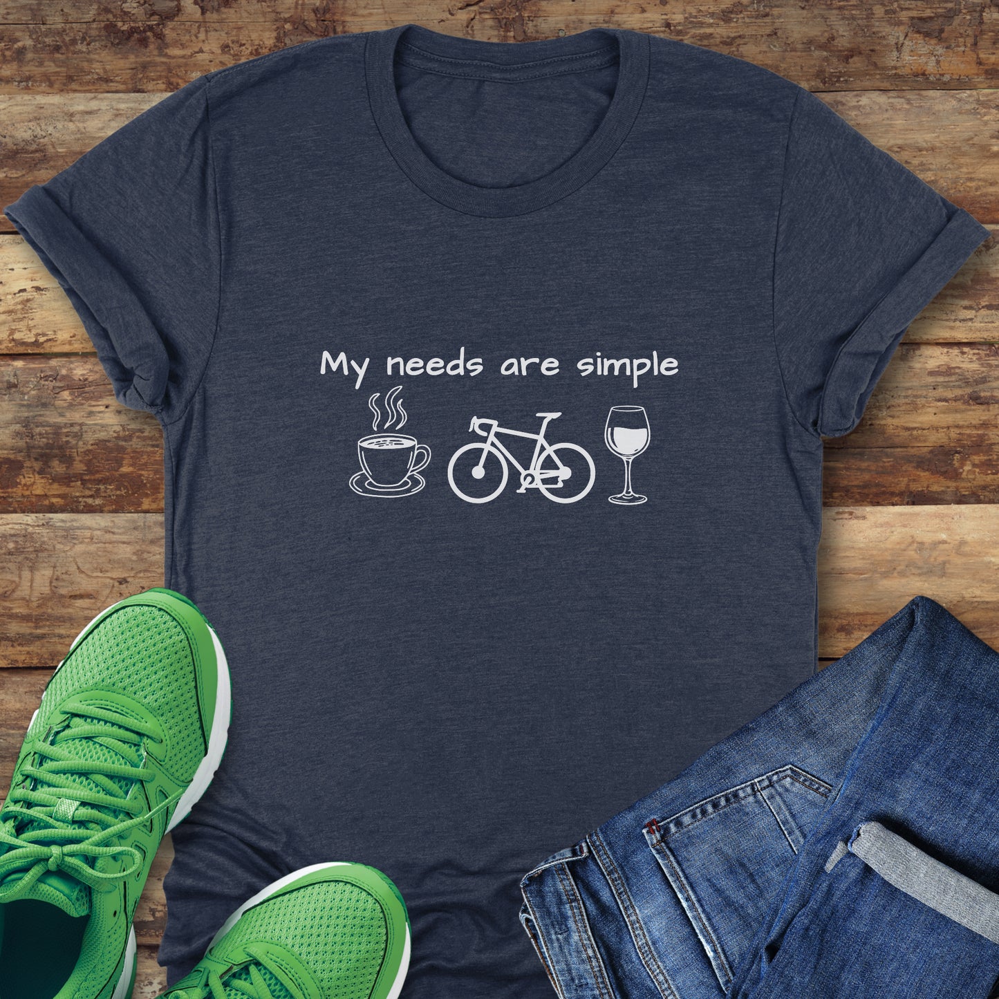 Needs Simple Wine Tee