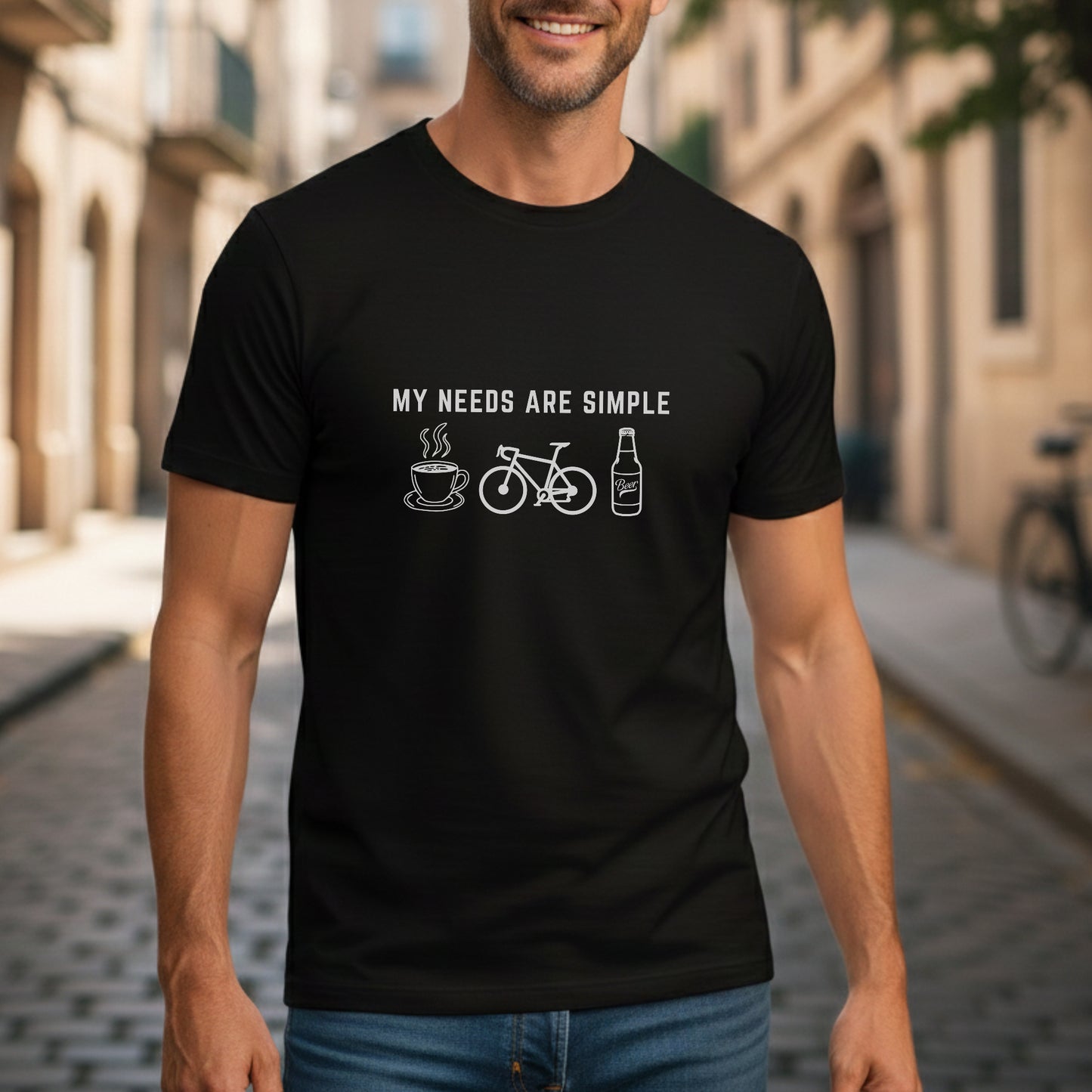 Needs Simple Beer Tee