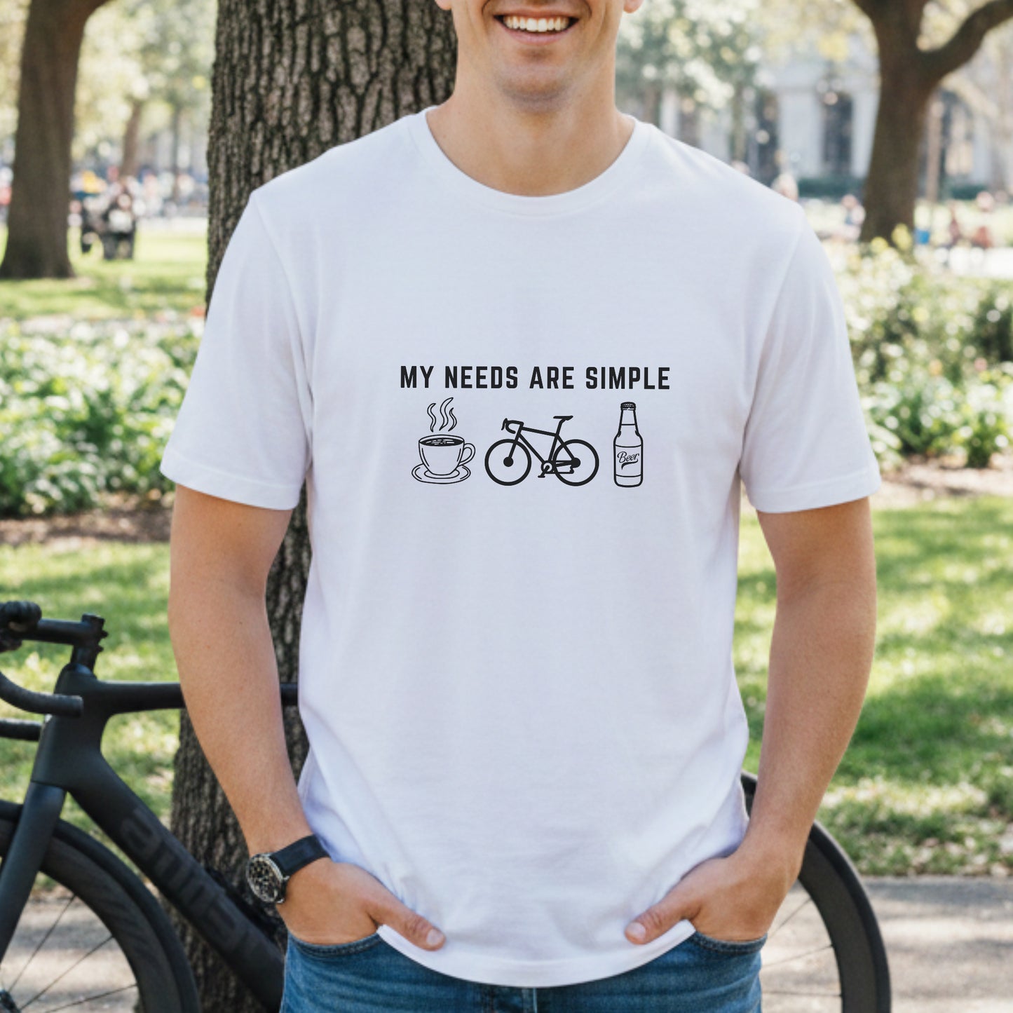 Needs Simple Beer Tee