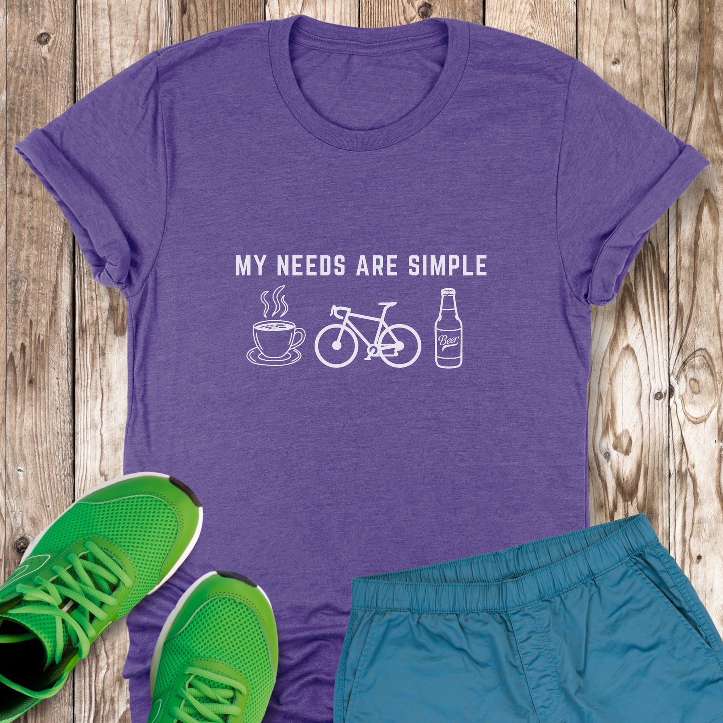 Needs Simple Beer Tee
