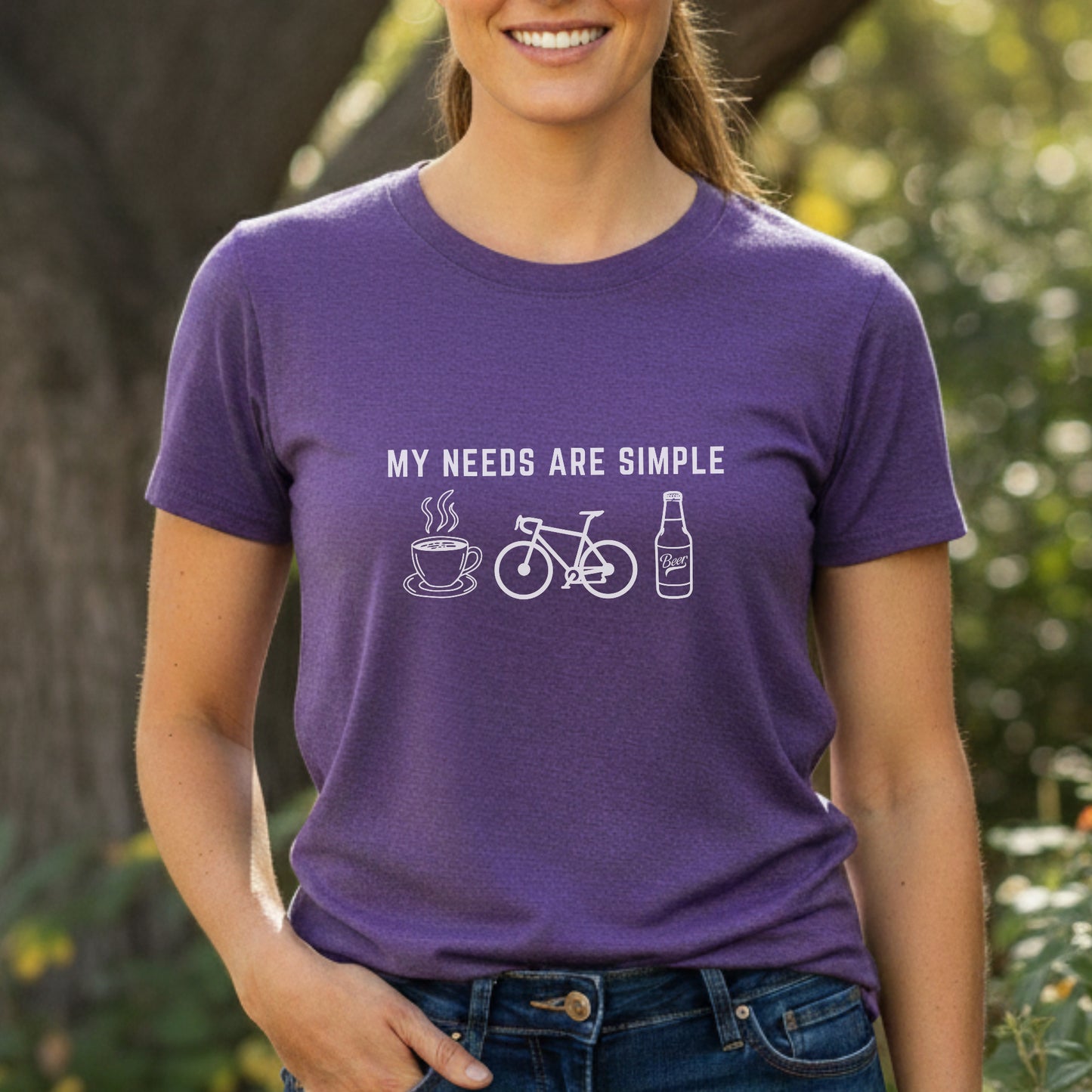 Needs Simple Beer Tee