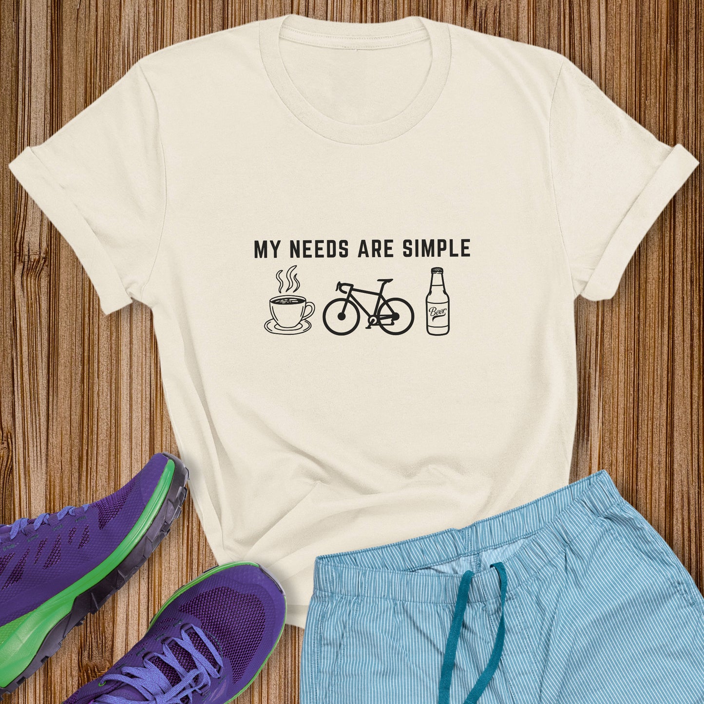 Needs Simple Beer Tee