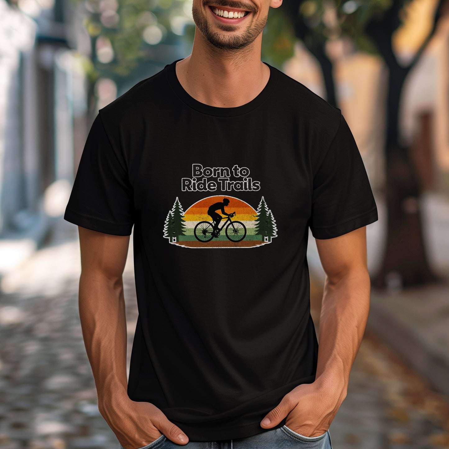Born To Ride Gravel Tee