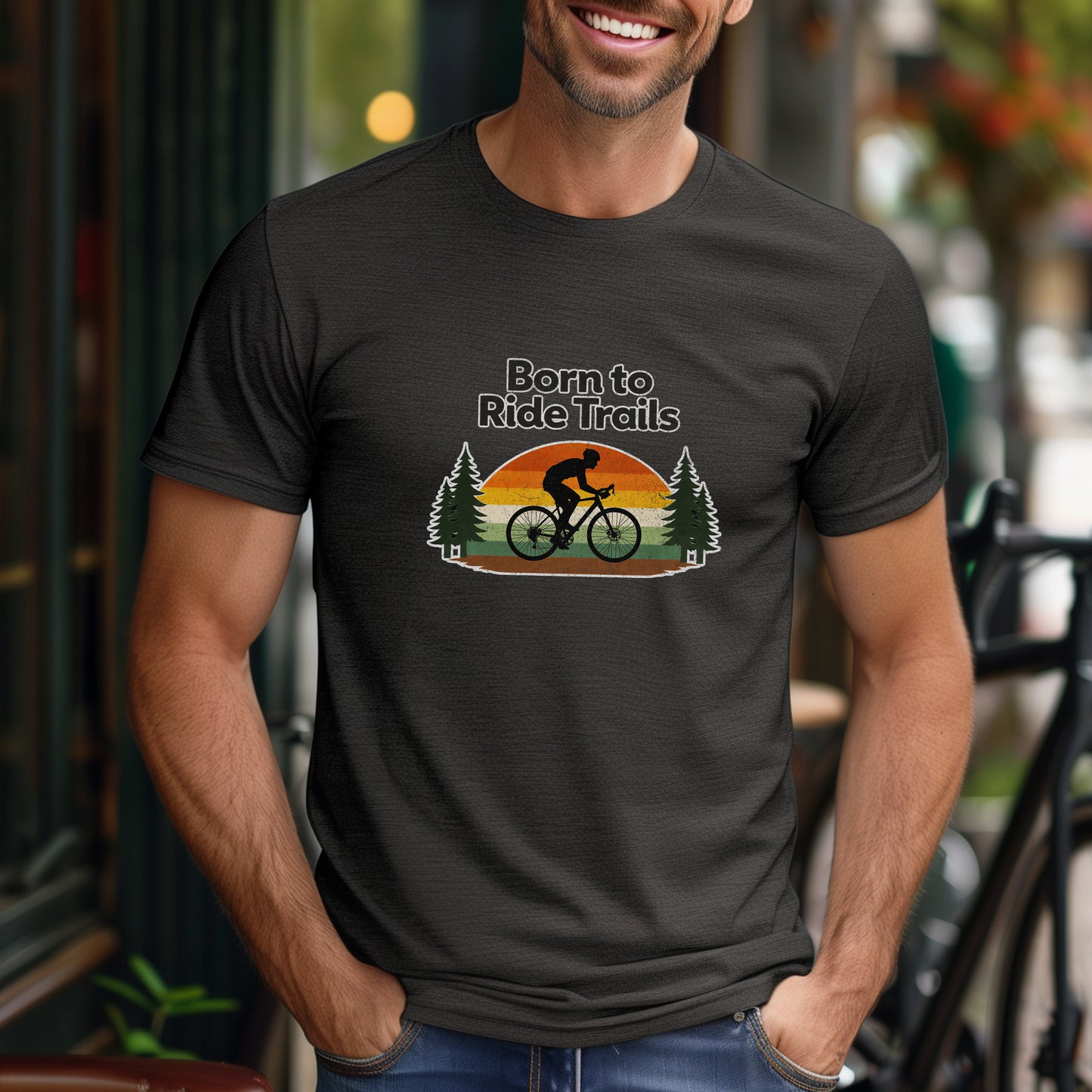 Born To Ride Gravel Tee