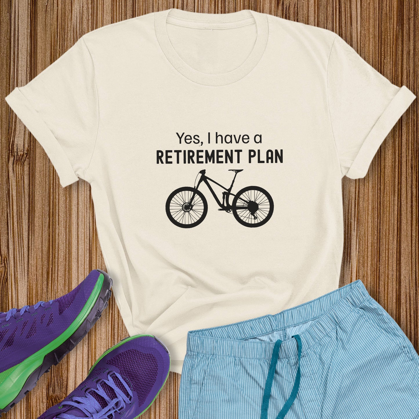 Retirement FS MTB Tee