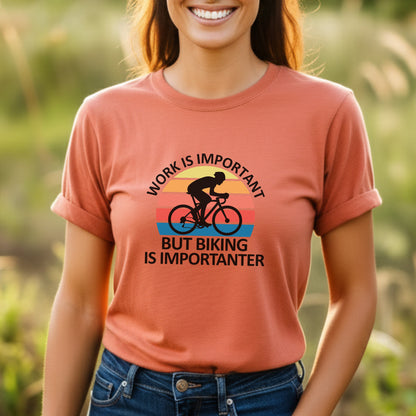 Biking Importanter Tee