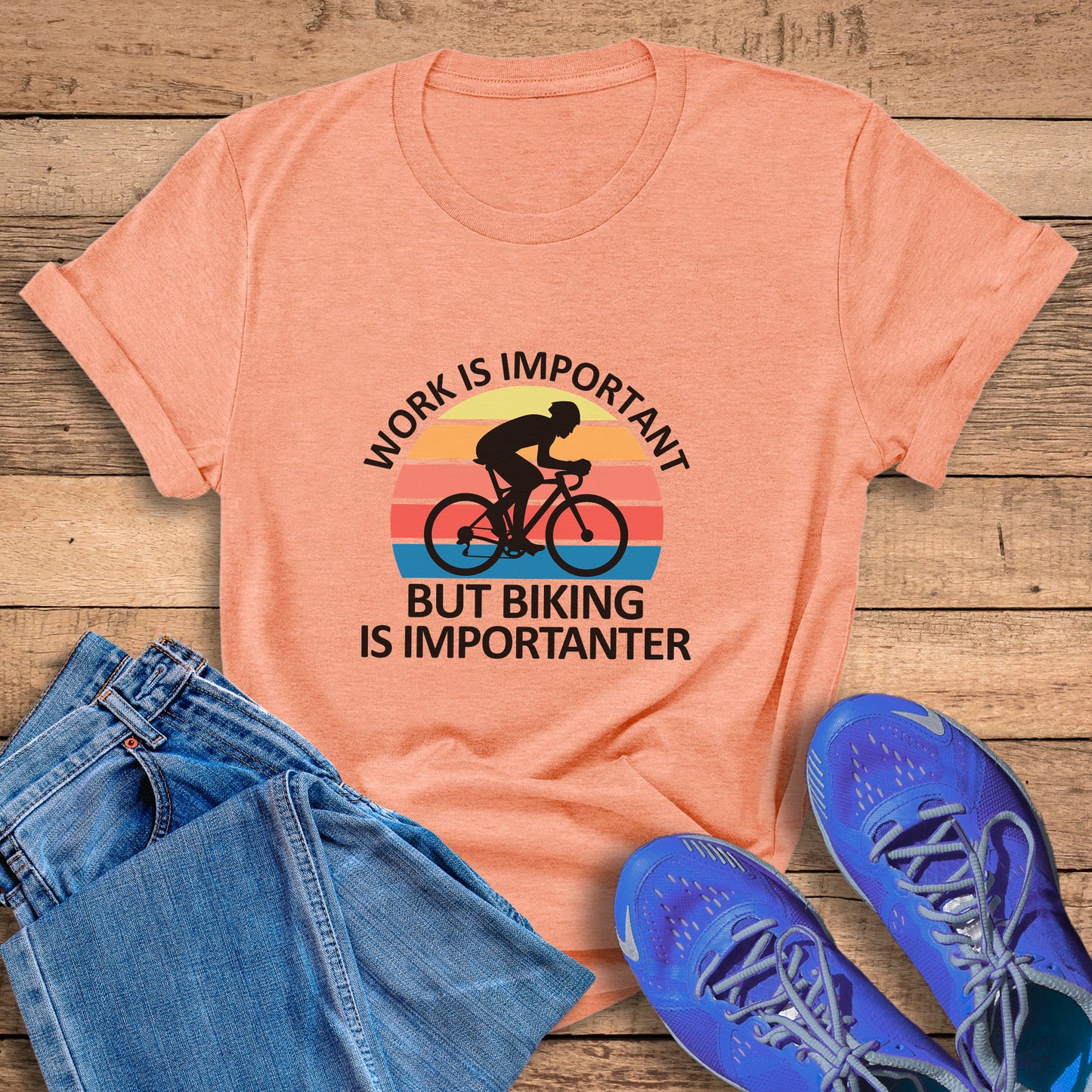 Biking Importanter Tee